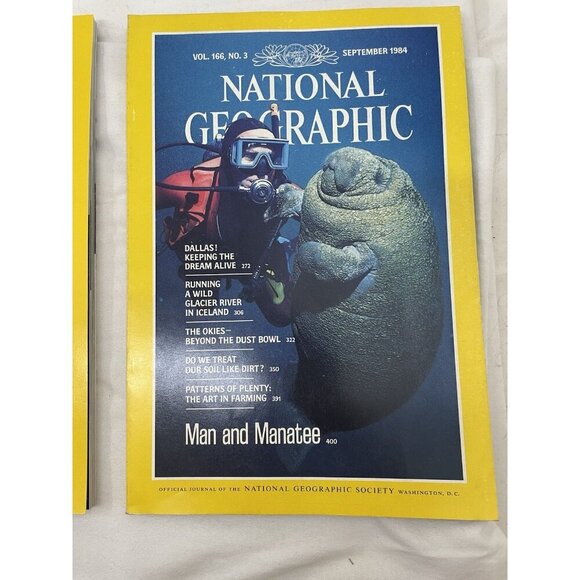 Nat Geo Lot Jul–Dec 1984 w/ Slipcover | Culture, Travel, Geography - Picture 11 of 16